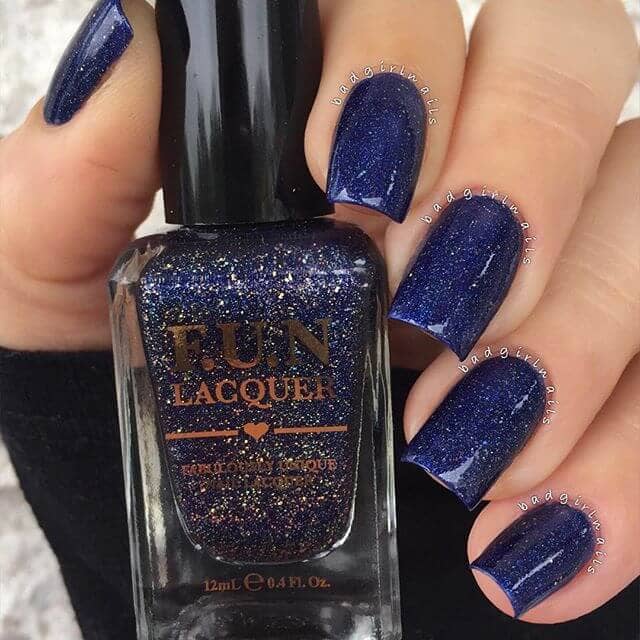 A Clear and Starry Night Nails