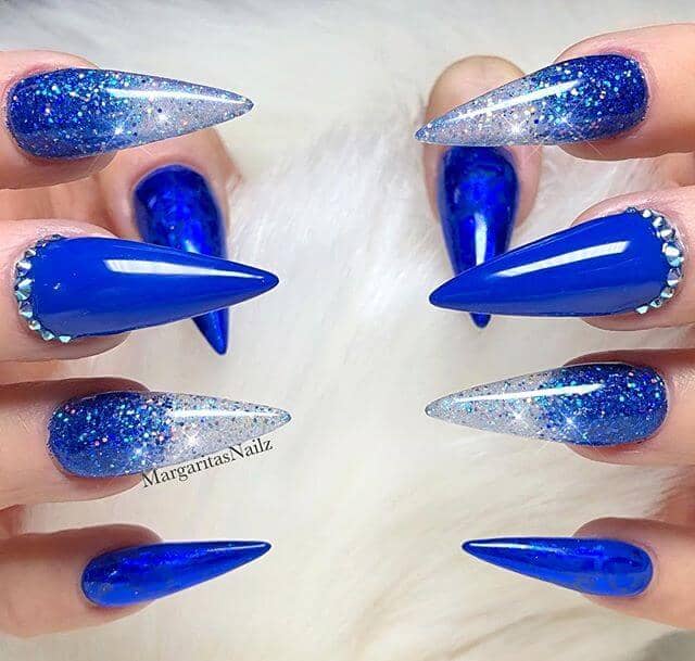 Magical and Sparkling Beautiful Nail Art