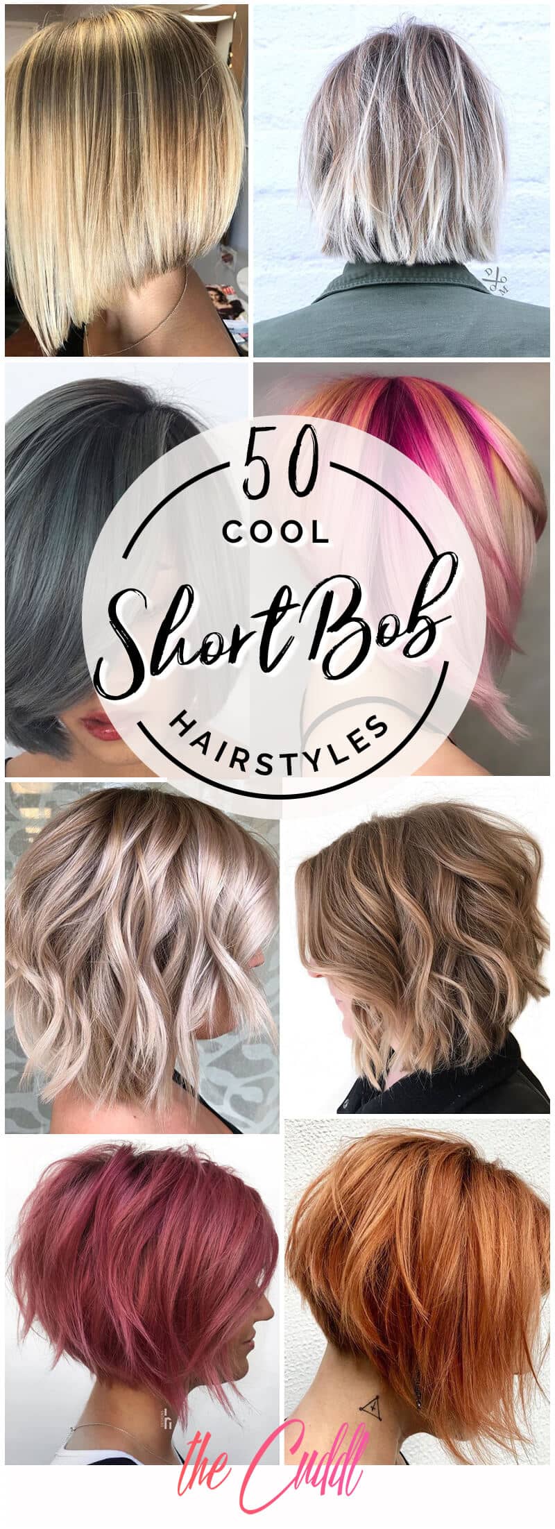 50 Most Eye Catching Short Bob Haircuts That Will Make You