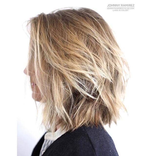  Easy Soft Blond Shoulder-length Blend