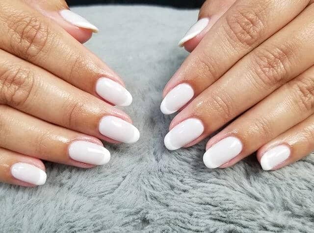 Beautiful Round Tipped Perfect Manicure