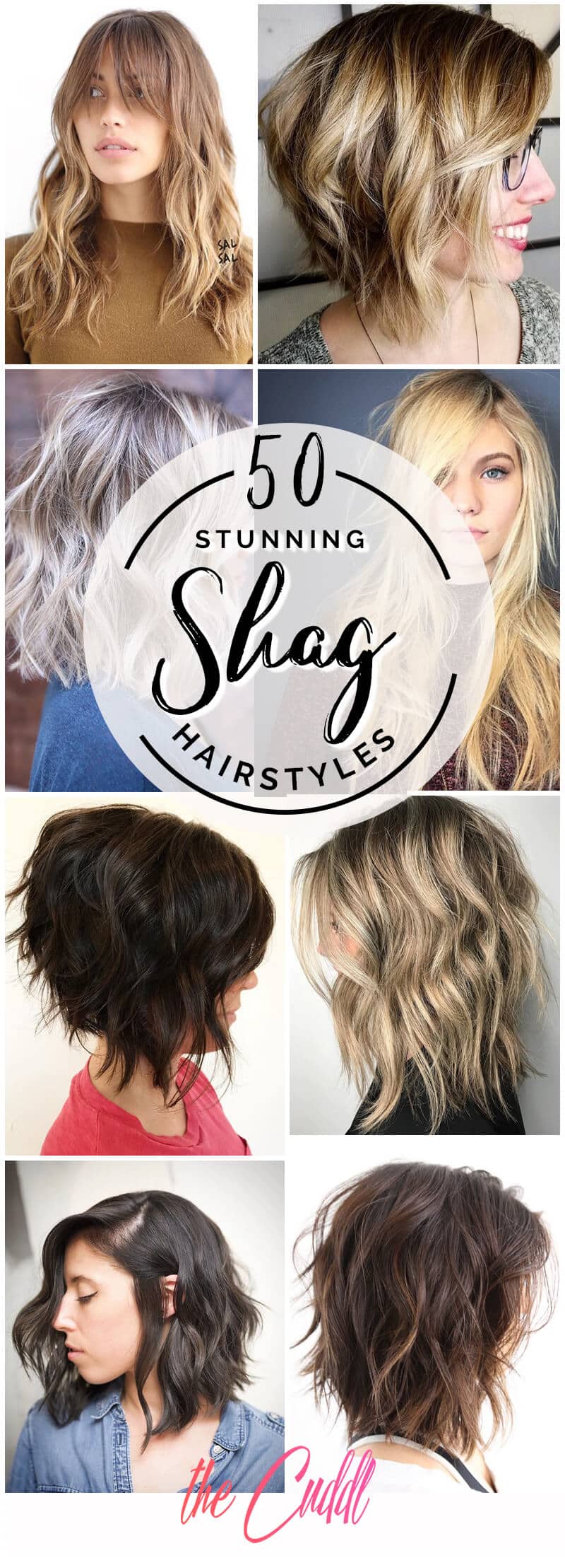 50 Ways To Wear a Chic Shag Haircut For a Trendy Look