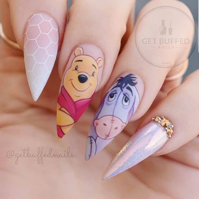 Stiletto Nails: Winnie the Pooh is Sweeter Than Honey