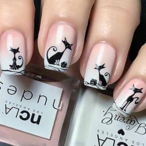 49+ Stunning Black and White Nail Designs that Are Easy to Create - The ...