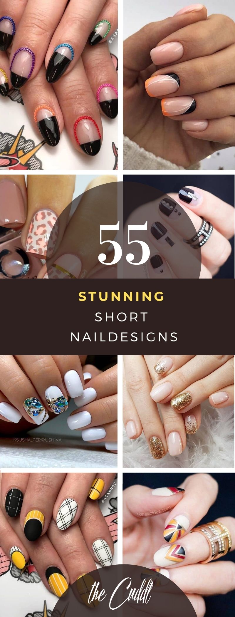 55 Creative Nail Designs for Short Nails to Create Unique Styles