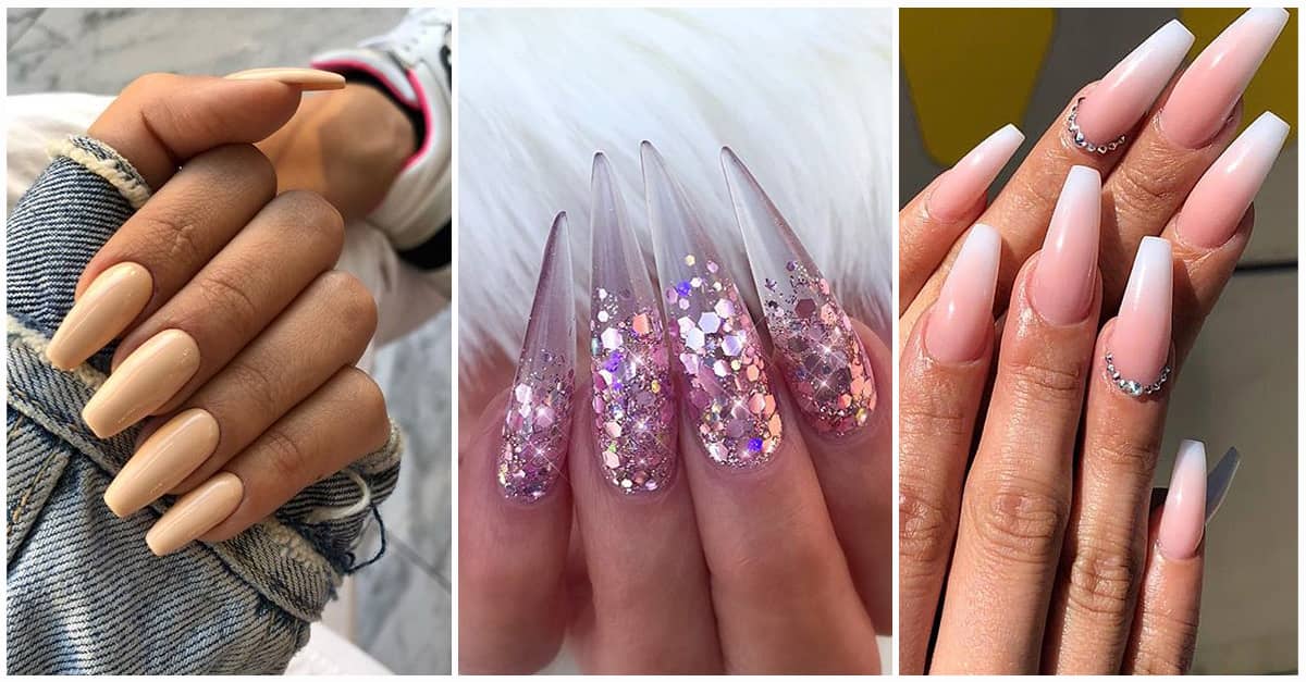 50 Cool Long Nail Design Ideas that are Easy to Create in 2020