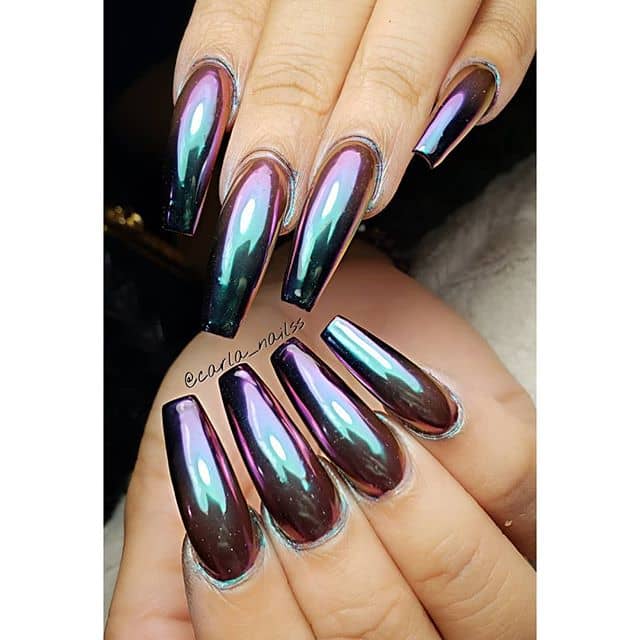 Shiny Metallic Mermaid Knockouts