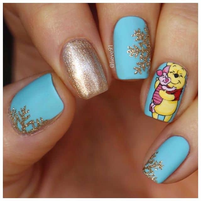 Yes, You Need Winnie the Pooh and Piglet On Your Nails