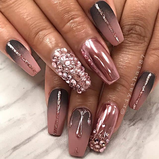 50 Epic Metallic Nail Design Ideas That Are Incredibly Envy-Worthy in 2020