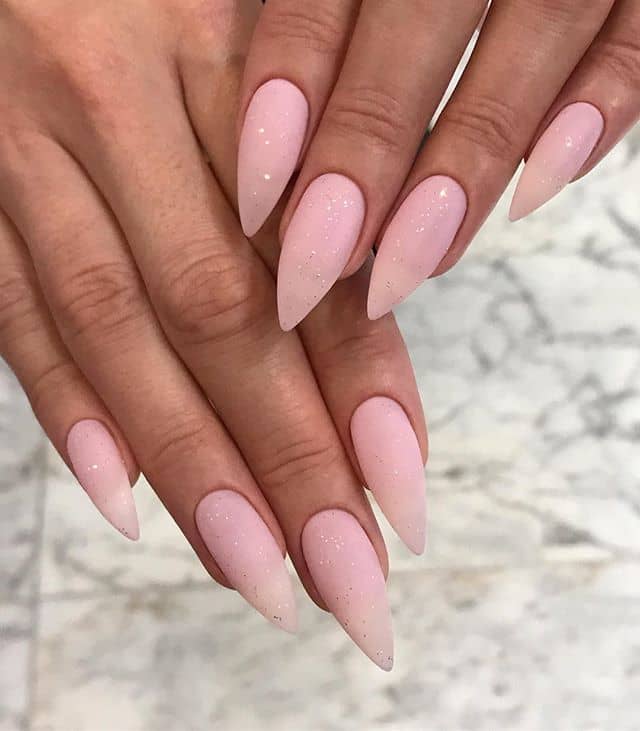 Pretty in Posh Pink Smooth Nails