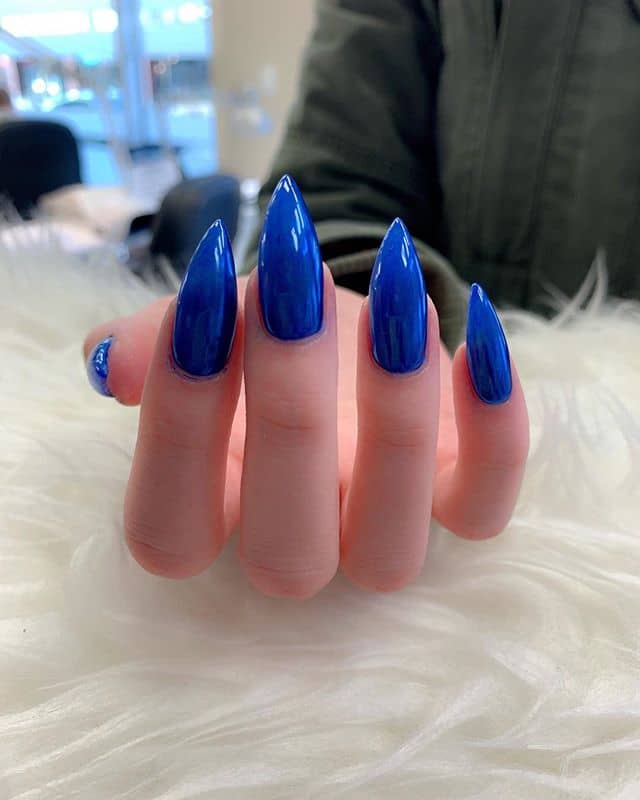 Nails that are too Blue to be True