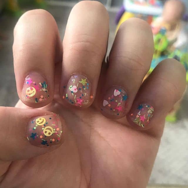 50 Eye-Catching Emoji Nails to Dress Up Your Look in 2020