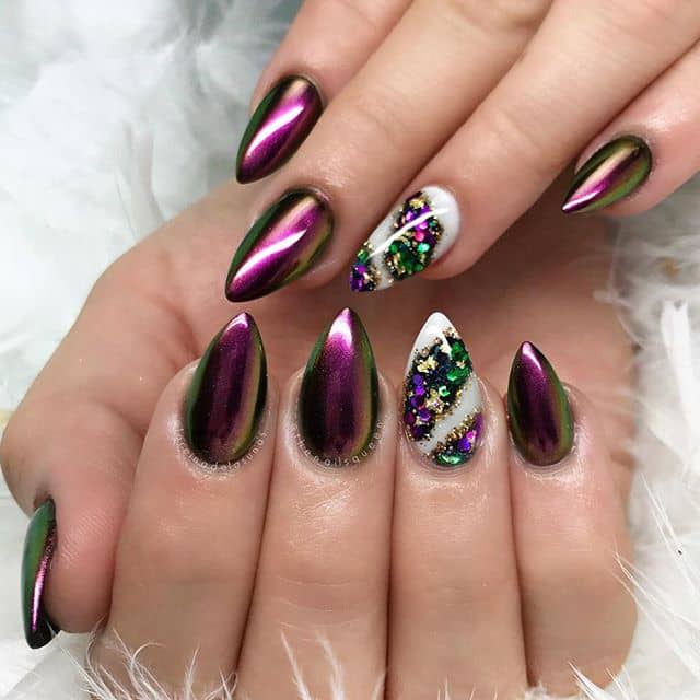 50 Stunning Mountain Peak Nail Ideas That You’ll Fall in Love With in 2020