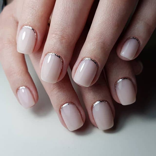 Beautiful and Delicate Baby Pink Nails