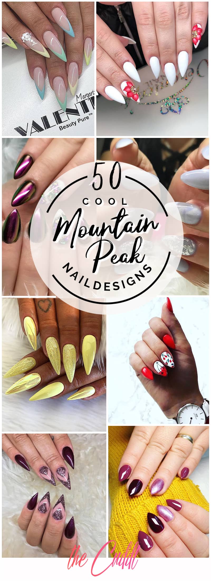 50 Stunning Mountain Peak Nail Ideas That You’ll Fall in Love With