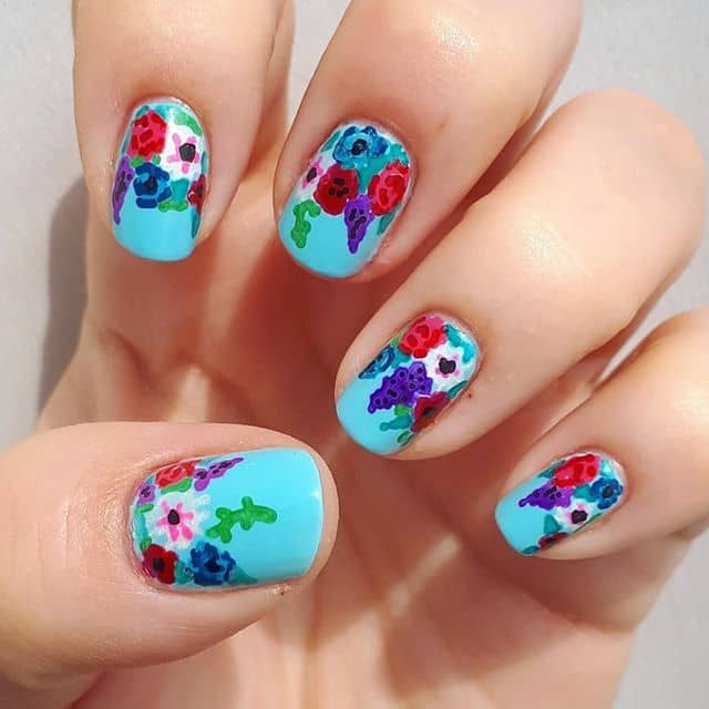 50 Cool Flower Nail Design Ideas to Spice Up Your Look in 2022