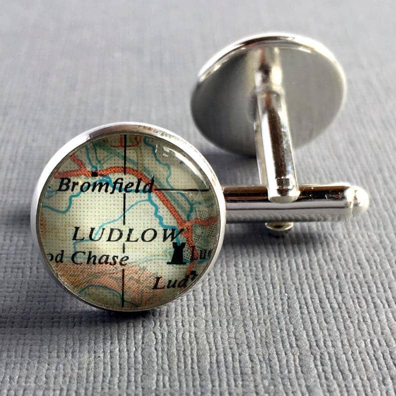 Gifts For Him Cufflinks Best Man Gift Sterling Silver Antique Baltimore Jewelry