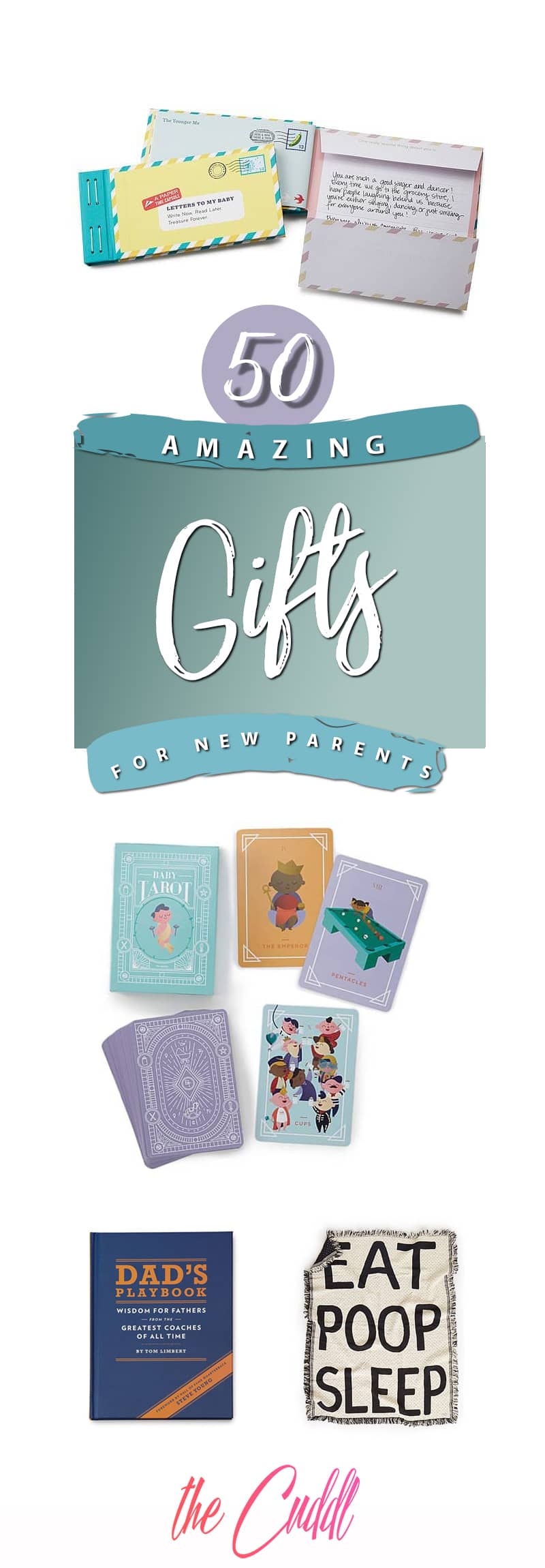 50 Awesome Gifts for New Parents for Memory Safekeeping