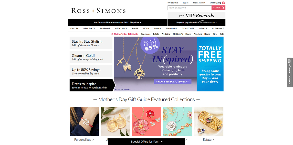 Ross-Simons Online Jewelry Store