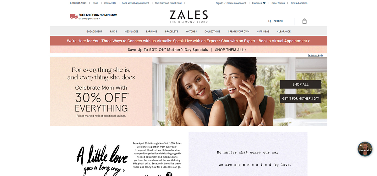 Zales Jewelry Store