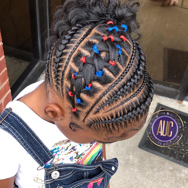 Captivating Tribal Braids For Young Ladies