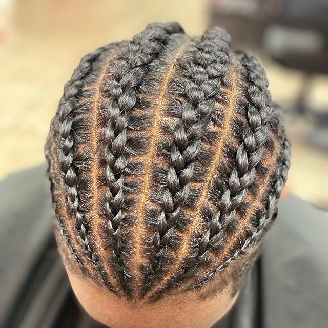 Fulani Braids, Handsome Tribal Braids For Men