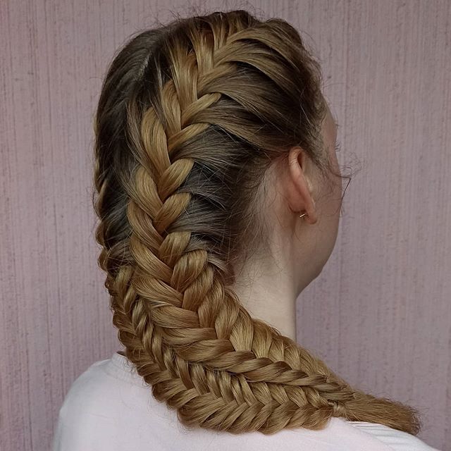 Double Dutch Fishtail French Braids