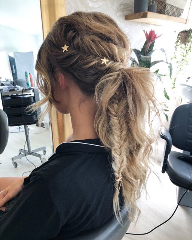 Awesome Fishtail Braid Pony Tail