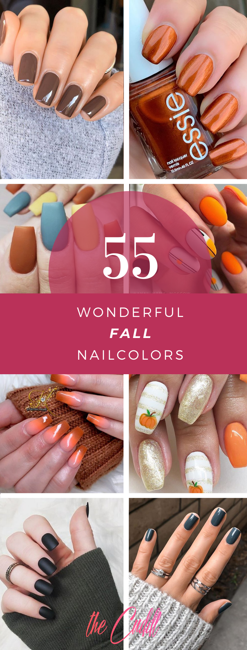Top 50 Most Popular Fall Nail Designs