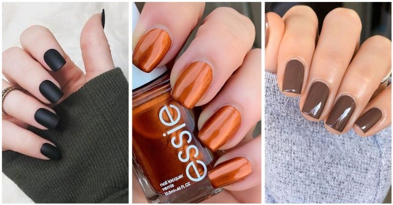 Featured image for “55 Eye-Catching Fall Nail Colors to Get Inspired”