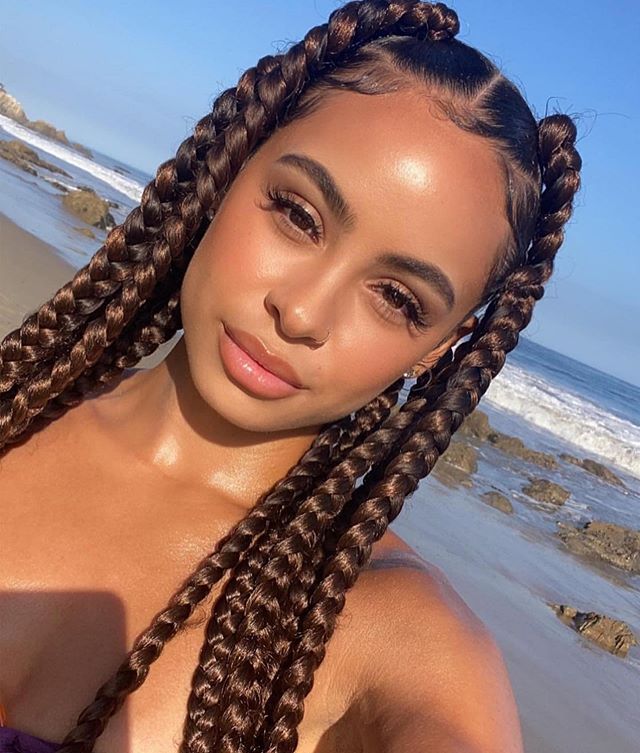 49 Best Jumbo Box Braids For A Chic Look In 2020