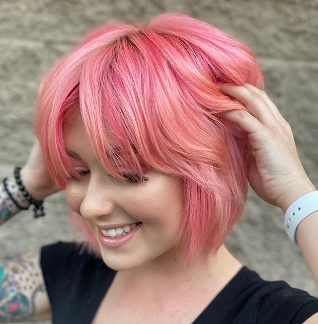 Pretty Pink Bob