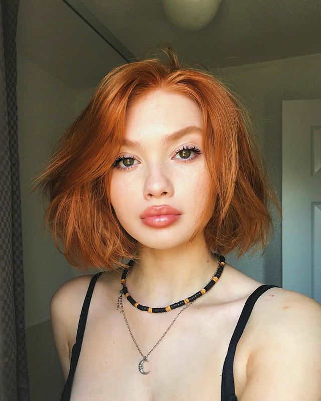 Awesome Short Red Shade Hairstyle