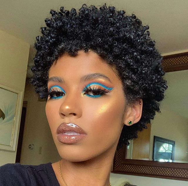 Short Black Hair With Tight Coils