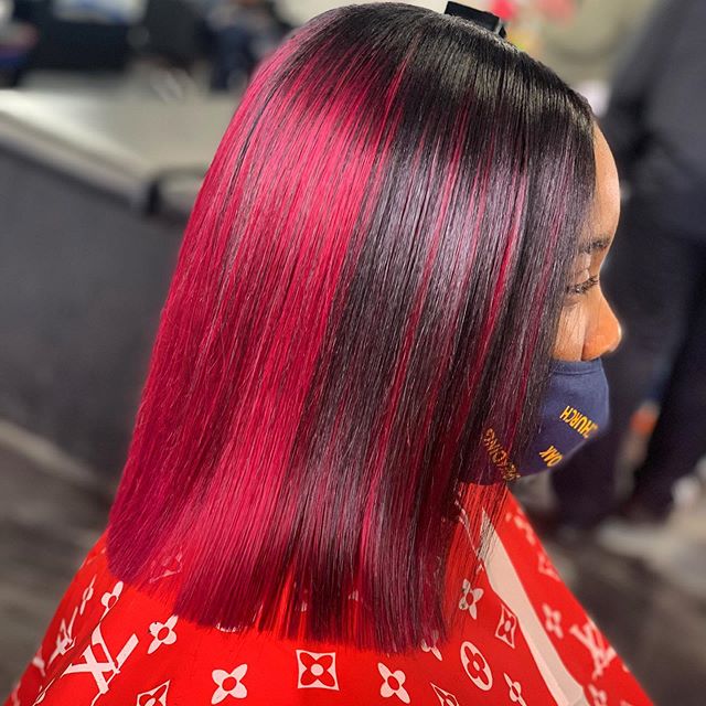 Vibrant Dual Layer Cut for a Colorfully Spirited Personality