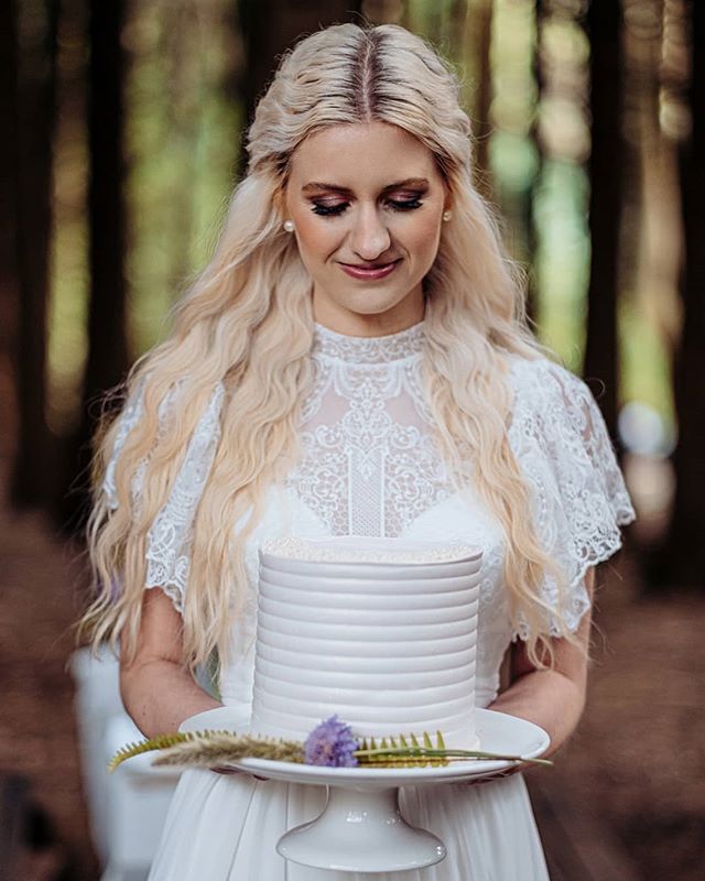 Ethereal Waves for a Woodland Fairy Bride