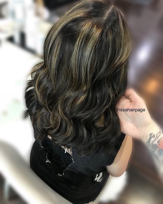 Go Bold With Black Hair With Highlights