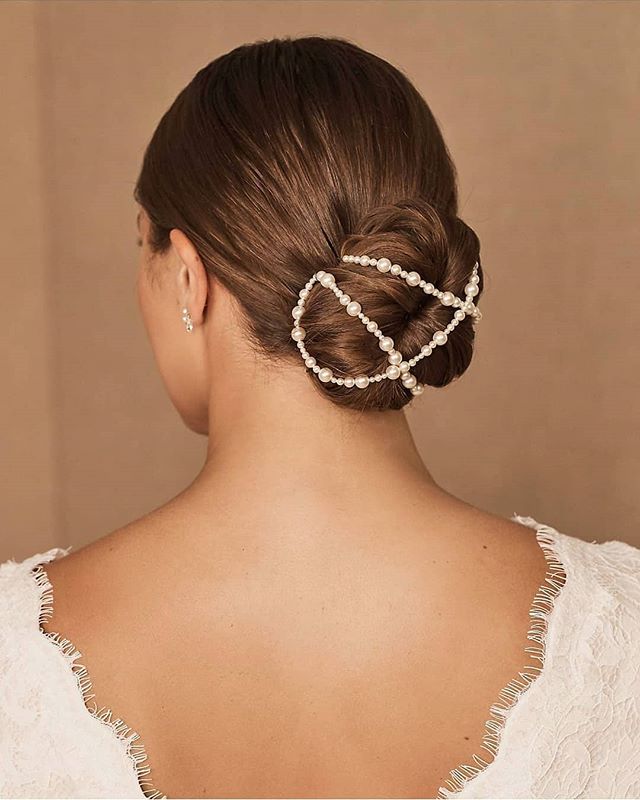 An “Ever After” Worthy Bridal Bun