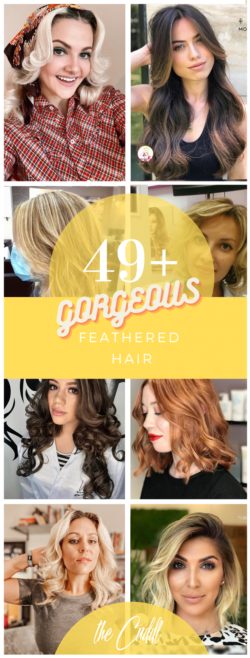 Best Feathered Hair Ideas