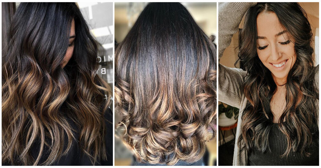 50 Black Hair with Highlights that are in Style in 2024