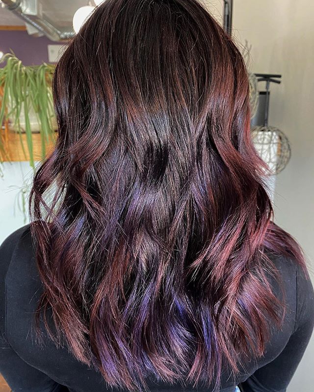 50 Dark Purple Hair Color Ideas for One-Of-A-Kind Women in 2022