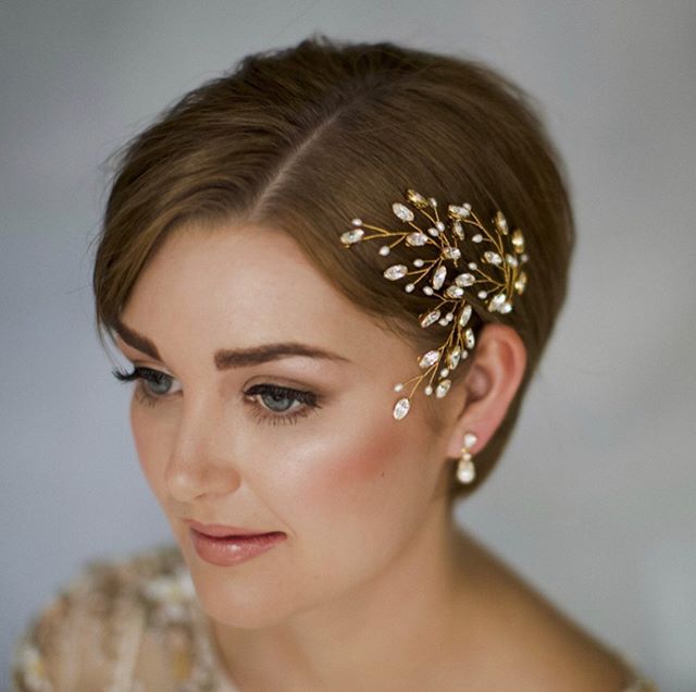 Delicate Hippie Chic Headband for Brides