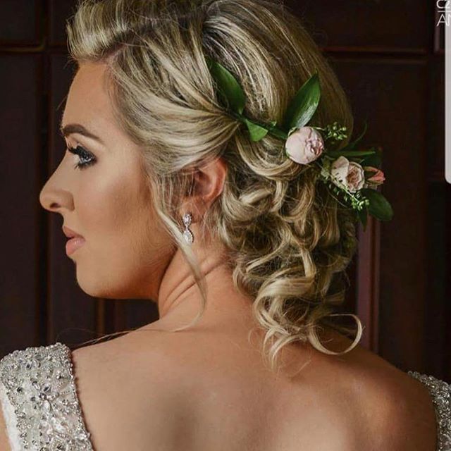 Tender As A Rose, Side-Swept Updo