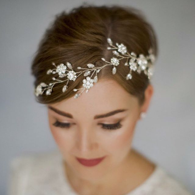 Renaissance Style Flower Crown for Brides