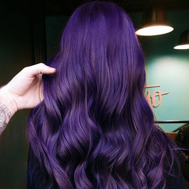 Pastel Purple Hair With Hints Of Pink