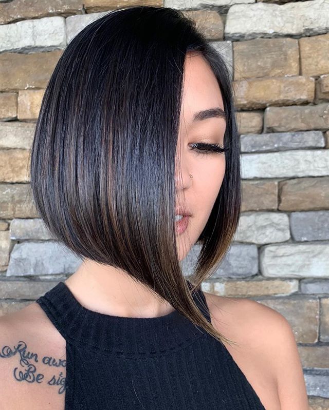 Crescent Inverted Bob for the Eclectic Vibe