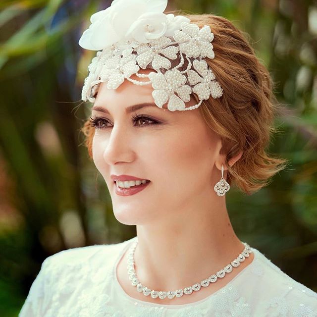 Royal Wedding Style Headpiece for Short Hairstyles