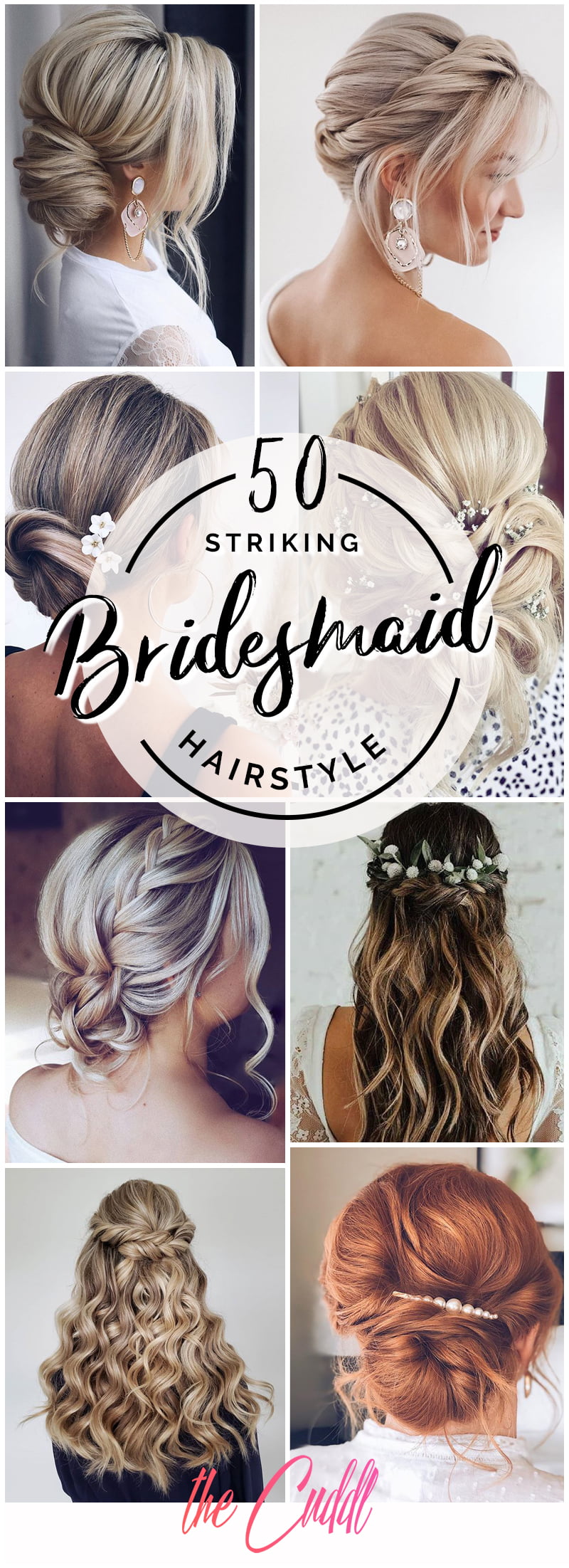 50 Best Bridesmaid Hairstyle Ideas For Glamorous Women In 2022 9987