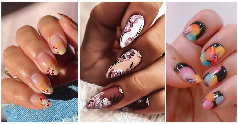 Featured image for “50+ Cool Flower Nail Design Ideas to Spice Up Your Look”