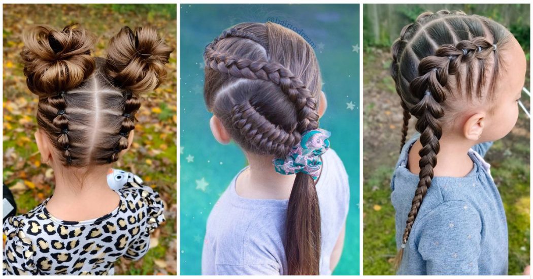 50+ Pretty Perfect Cute Hairstyles for Little Girls to Show Off Their ...